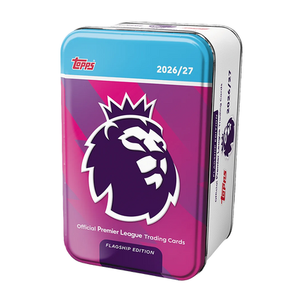 Topps - 2026/27 Premier League Flagship Edition Football (Soccer) - Super Tin (Assorted)