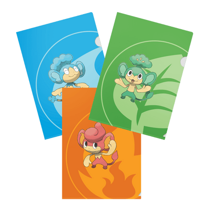 Ultra Pro - Pokémon Tournament Folios featuring Pansage, Pansear, and Panpour - 3 Pack