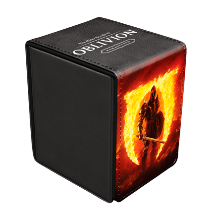 Ultra Pro - The Elder Scrolls IV: Oblivion Remastered Alcove Flip Deck Box for Tabletop Gaming