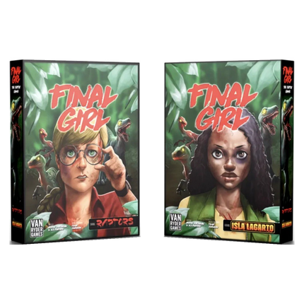 Final Girl The Raptor Games: two cover views of one English Feature Film