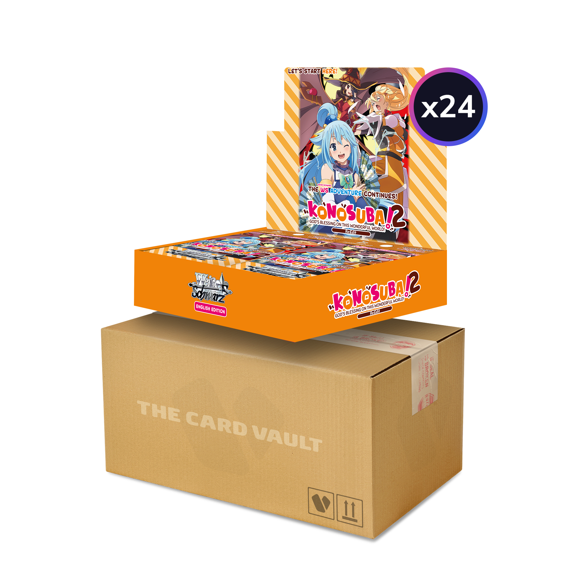 Weiss Schwarz | KonoSuba: God's Blessing on This Wonderful World! 2 Re The Card Vault Weiss Schwarz | KonoSuba: God's Blessing on This Wonderful World! 2 Re The Card Vault