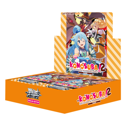 Weiss Schwarz - KonoSuba: God's Blessing on This Wonderful World! 2 Re:Edit - Display Case (24x Booster Boxes)
