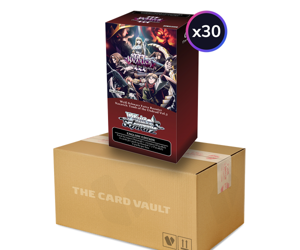 nazarick tomb of the undead booster box Weiss Schwarz Nazarick Tomb of the Undead Vol.3 Display Case – The Card  Vault