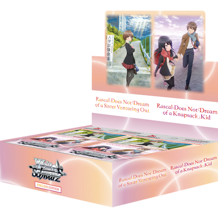 Weiss Schwarz - Rascal Does Not Dream Series - Booster Box (12x Packs)