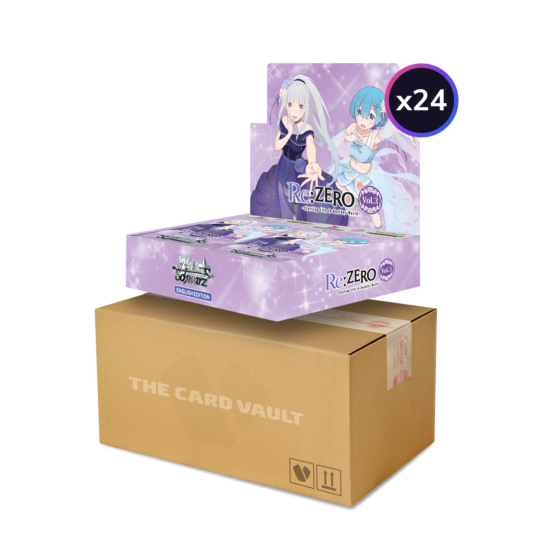 re zero booster box Re:Zero Starting Life in Another World Pack Weiss Schwarz Vol.3 Product Specifications Weiss Schwarz: Re:Zero - Starting