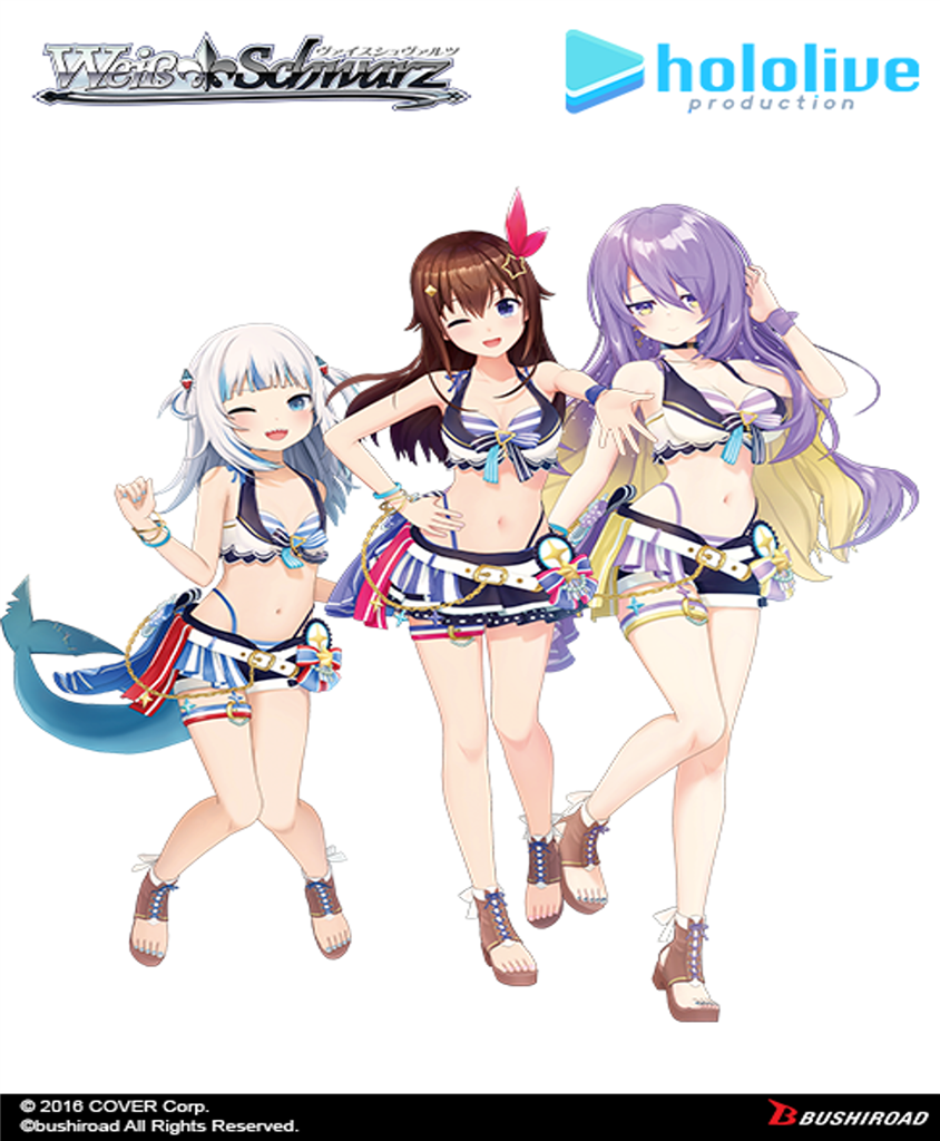Weiss Schwarz - hololive production Summer Collection - Premium Booster Box (6 Packs)