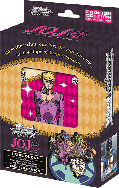 WEISS SCHWARZ - JOJO'S Bizarre Adventure: Golden Wind Trial Deck Plus