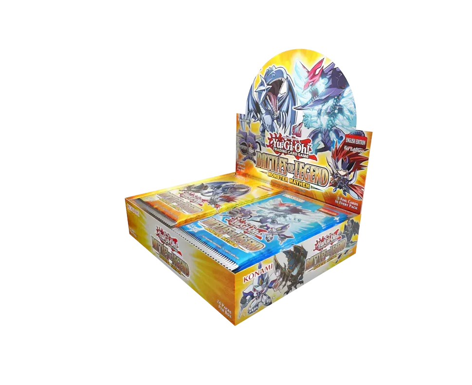 yugioh battles of legend monster mayhem booster box Yu-Gi-Oh! - Battles of Legend: Monster Mayhem Trading Card Booster (English Edition)