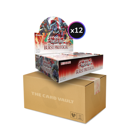 Yu-Gi-Oh! - Burst Protocol - Display Case (12x Booster Boxes) (1st Edition)