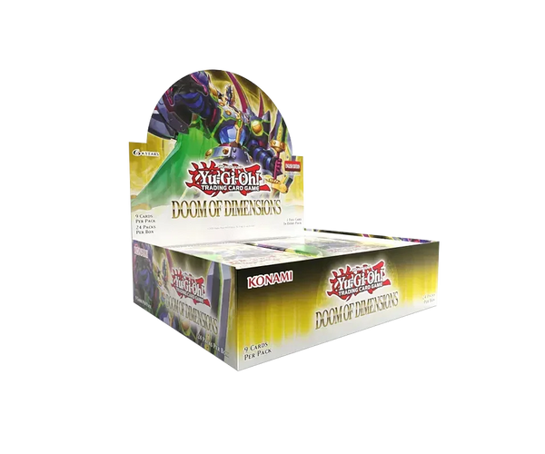 遊戯王 DOOM OF DIMENSIONS シュリンク無し　6BOX 遊戯王 DOOM OF DIMENSIONS シュリンク無し 6BOX