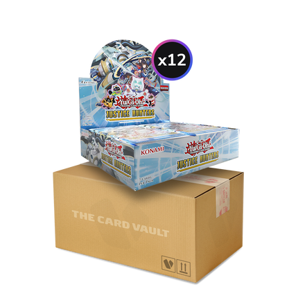 Yu-Gi-Oh! TCG - Justice Hunters - Display Case (12x Booster Boxes) (1st Edition)
