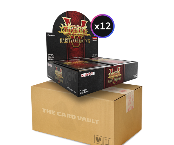 Yu-Gi-Oh! - Rarity Collection 5 - Display Case (12x Boxes) The Card Vault Yu-Gi-Oh! - Rarity Collection 5 - Display Case (12x Boxes) The Card Vault