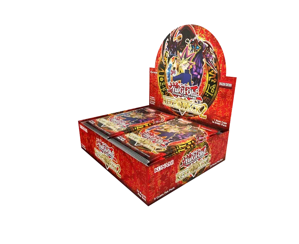 Yu-Gi-Oh! TCG - Retro Pack 2 - Booster Box (24x Packs) The Card Vault Yu-Gi-Oh! TCG - Retro Pack 2 - Booster Box (24x Packs) The Card Vault