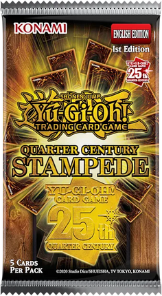 Yu-Gi-Oh! TCG - Quarter Century Stampede - Display Case (12 Booster Boxes)