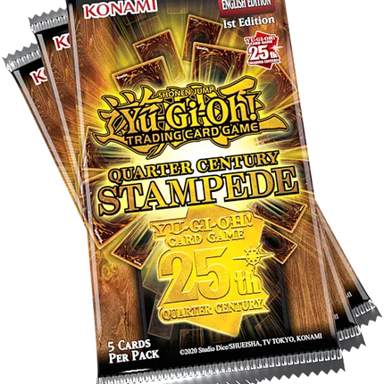 Yu-Gi-Oh! TCG - Quarter Century Stampede - Display Case (12 Booster Boxes)
