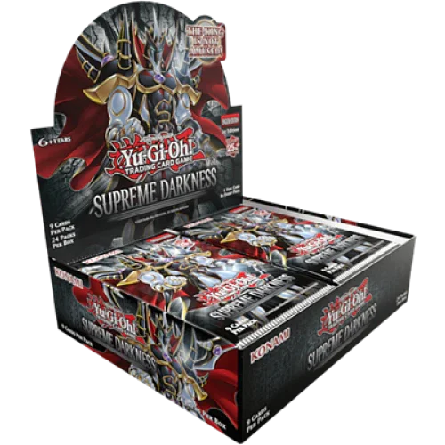 YuGiOh! TCG Supreme Darkness Booster Box (24 Packs) First Edition