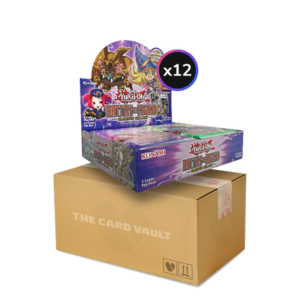 Yu-Gi-Oh! - Battles of Legend: Glorious Gallery - Display Case (12x Booster Boxes) (1st Edition)