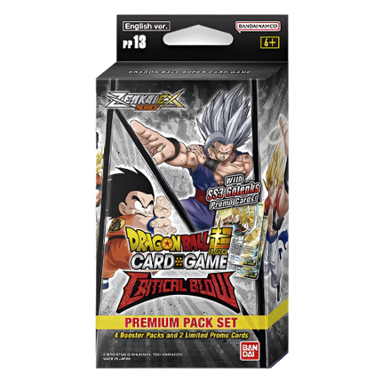 Dragon Ball Super CG Masters - Zenkai Series Critical Blow Premium Pack (PP13)
