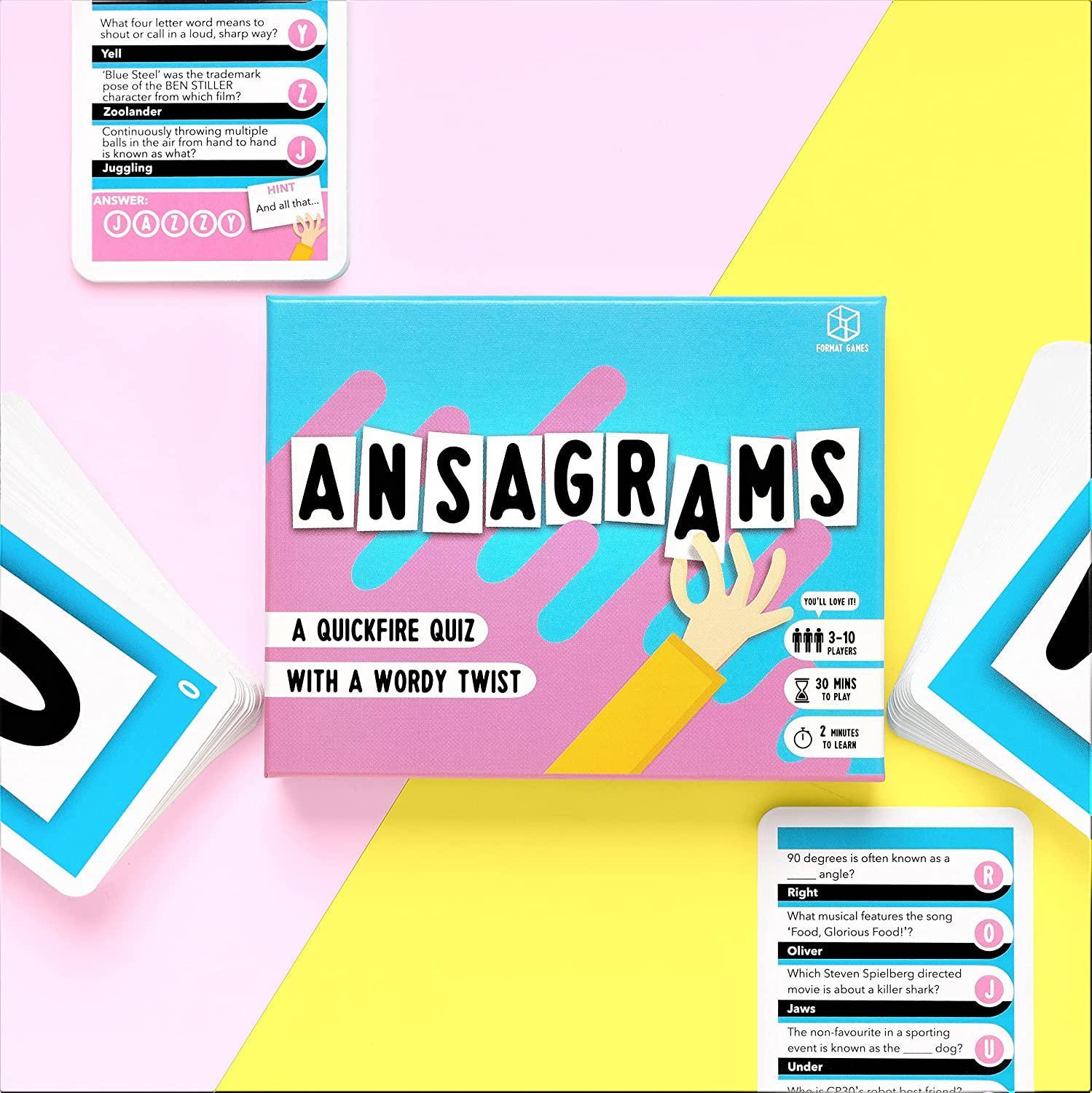 Ansagrams (Small Box / Pocket) - The Card Vault