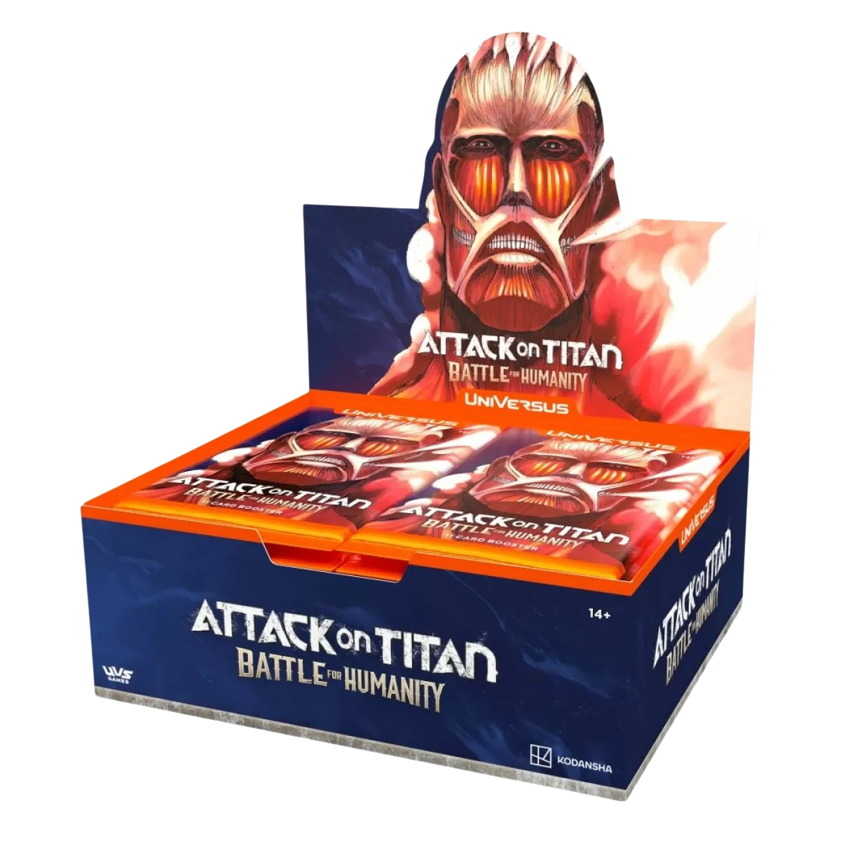 UniVersus CCG - Attack on Titan - Booster Box (24 Packs)