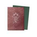 Dragon Shield Gruul Clans sleeve front and interior on transparent background