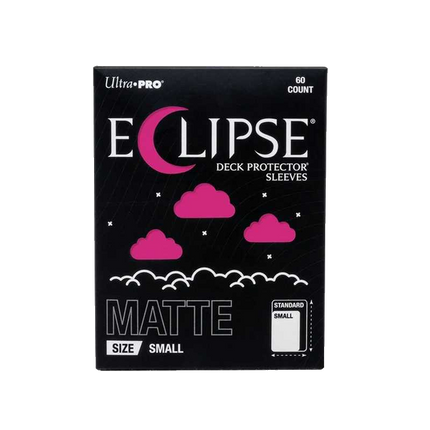 Ultra Pro - Eclipse Matte Small Deck Protector Sleeves - Hot Pink - 60pk