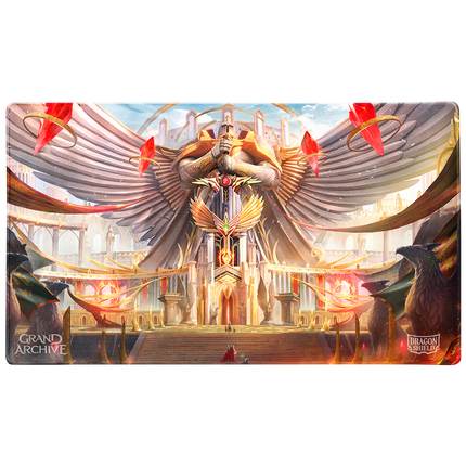 Dragon Shield - Grand Archive - Indarus Colosseum Art Playmat