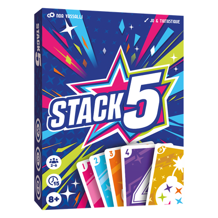 Stack 5 original multilingual box including English