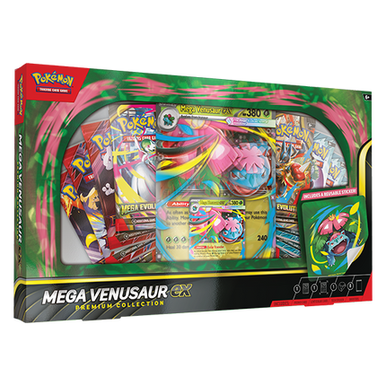 Pokemon TCG - Mega Evolution - Mega Venusaur ex Premium Collection Box