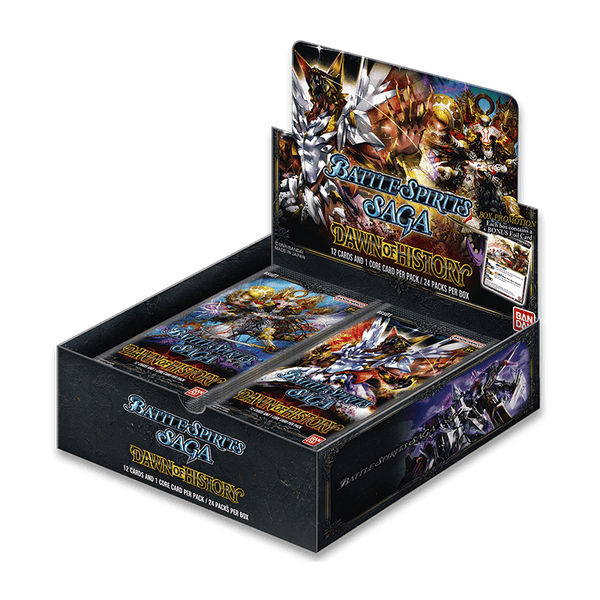 Bandai - Battle Spirits Saga Card Game - Dawn of History (BSS01) - Booster Box (24 Packs) - The Card Vault