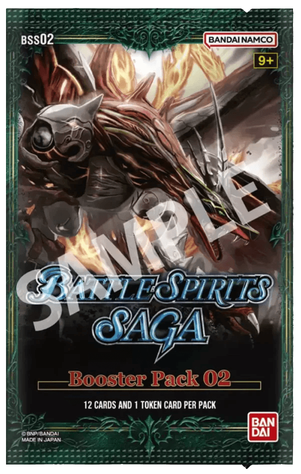 Bandai - Battle Spirits Saga Card Game - False Gods (BSS02) - Booster Pack - The Card Vault