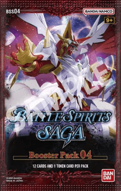 Bandai - Battle Spirits Saga Card Game - Savior Of Chaos (BSS04) - Booster Pack - The Card Vault