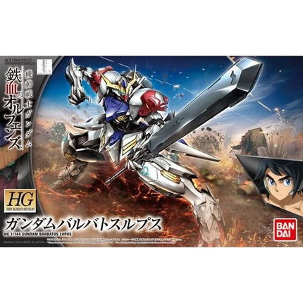 Bandai - Gunpla - HGIBO 1/144 - Mobile Suit Gundam: Iron-Blooded Orphans - Gundam Barbatos Lupus - retail packaging