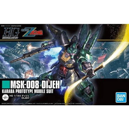 Bandai - Gunpla - HGUC 1/144 - Mobile Suit Zeta Gundam - Dijeh - retail packaging