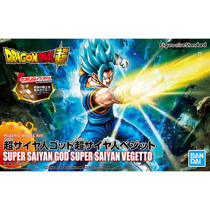 Bandai - Figure-rise Standard - Dragon Ball Super - Super Saiyan God Super Saiyan Vegetto - retail packaging