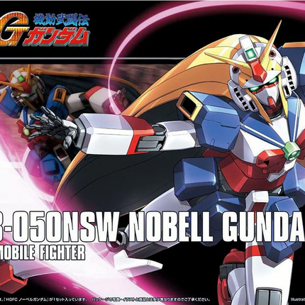Bandai - Gunpla - HGFC 1/144 - Mobile Fighter G Gundam - GF13-050NSW Nobell Gundam - retail packaging