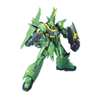 Bandai - Gunpla - HGUC 1/144 - Mobile Suit Gundam ZZ - AMX-107 Bawoo (Mass Production) - assembled product