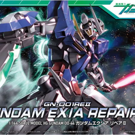 Bandai - Gunpla - HG00 1/144 - Mobile Suit Gundam 00 - GN-001REII Gundam Exia Repair II - retail packaging