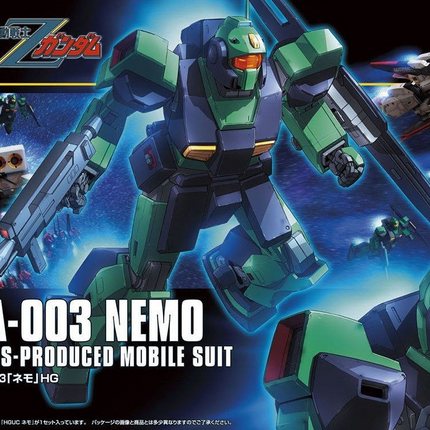Bandai - Gunpla - HGUC 1/144 - Mobile Suit Zeta Gundam - MSA-003 Nemo (Zeta Gundam Version) - retail packaging
