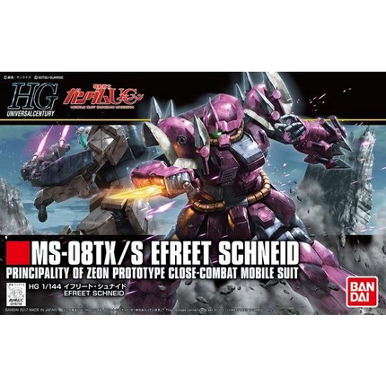 Bandai - Gunpla - HGUC 1/144 - Mobile Suit Gundam Unicorn - MS-08TX/S Efreet Schneid - retail packaging