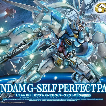 Bandai - Gunpla - HG Reconguista in G 1/144 - Gundam Reconguista in G - YG-111 Gundam G-Self Perfect Pack - retail packaging