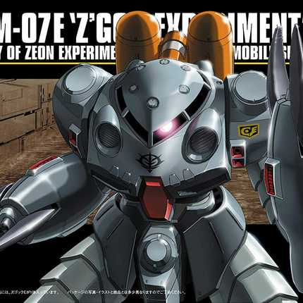 Bandai - Gunpla - HGUC 1/144 - Mobile Suit Gundam 0080: War in the Pocket - MSM-07E Z'Gock Experiment - retail packaging