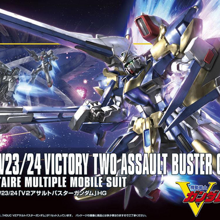 Bandai - Gunpla - HGUC 1/144 - Mobile Suit Victory Gundam - LM314V23/24 V2 Assault Buster Gundam - retail packaging