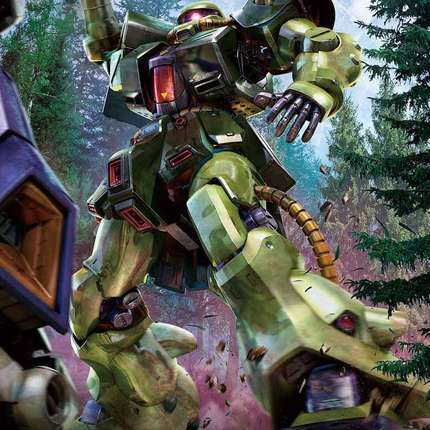 Bandai - Gunpla - RE/100 1/100 - Mobile Suit Gundam 0080: War in the Pocket - MS-06FZ Zaku II FZ - retail packaging