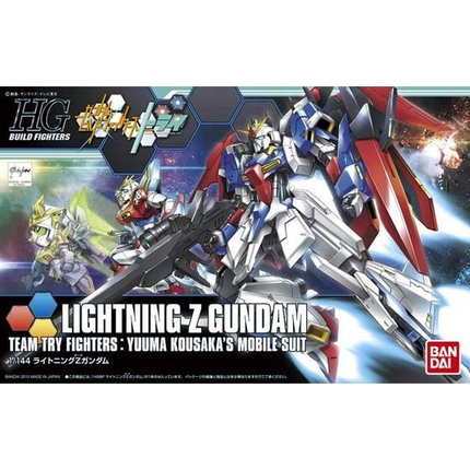 Bandai - Gunpla - HGBF 1/144 - Gundam Build Fighters Try - MSZ-006LGT Lightning Z Gundam - retail packaging