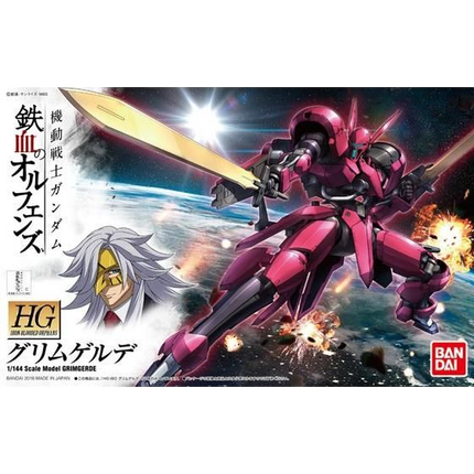 Bandai - Gunpla - HG IBO 1/144 - Mobile Suit Gundam: Iron-Blooded Orphans - V08-1228 Grimgerde - retail packaging