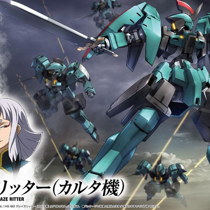 Bandai - Gunpla - HG IBO 1/144 - Mobile Suit Gundam: Iron-Blooded Orphans - EB-06rs Carta's Graze Ritter - retail packaging
