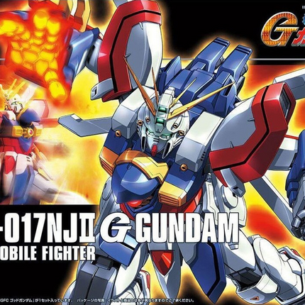 Bandai - Gunpla - HGFC 1/144 - Mobile Fighter G Gundam - GF13-017NJII God Gundam (Burning Gundam) - retail packaging
