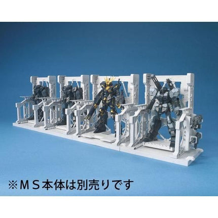Bandai - Builders Parts - System Base 001 (White) - 1/144-Compatible Display Base - official view 4