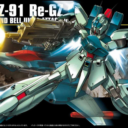 Bandai - Gunpla - HGUC 1/144 - Mobile Suit Gundam: Char's Counterattack - RGZ-91 Re-GZ - retail packaging
